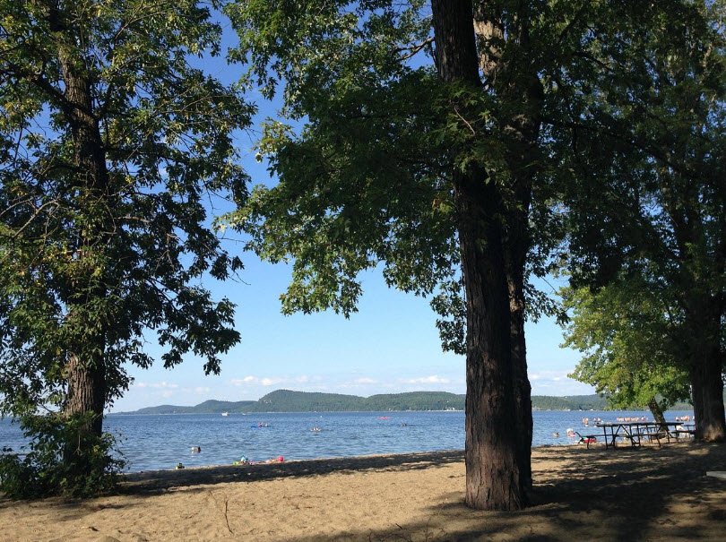 Sand Bar State Park, Vermont, USA